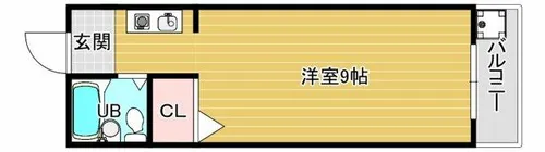 リバティ久保【4階】の間取り