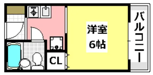 カサベルデ【310号室】の間取り