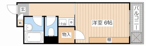 グランドール【311号室】の間取り