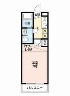 グランチェリー【1階】の間取り
