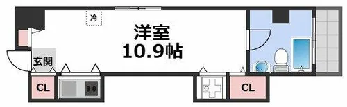 COZY【5階】の間取り