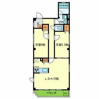 Cozy Court 垂水【3階】の間取り