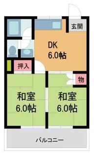 ジョンメゾン米谷【1階】の間取り