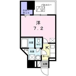アネックスイシハラ【6階】の間取り