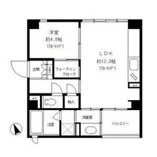 パークホームズ覚王山 WEST【1階】の間取り