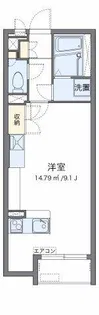 ミランダSouth ViewⅡ【204号室】の間取り