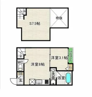 DreamStage博多南lagoon(ラグーン)【1階】の間取り