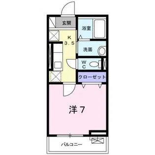 フェンネル【2階】の間取り