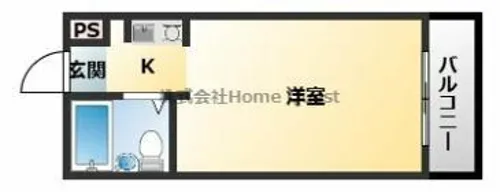 ヴァリーヴィレッジ【4階】の間取り