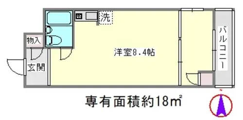 SQUARE20【2階】の間取り
