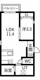 ノア豊【301号室】の間取り