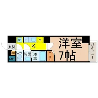 axis nagoya sw【8階】の間取り