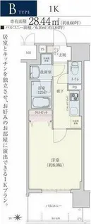 リシュドール大須【6階】の間取り