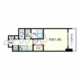 アービングNeo岸里【6階】の間取り