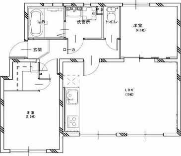 なるみグリーンコーポ【3階】の間取り