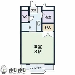 ベルメゾン錦【3-C号室】の間取り