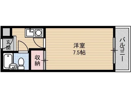 松下マンション【305号室】の間取り
