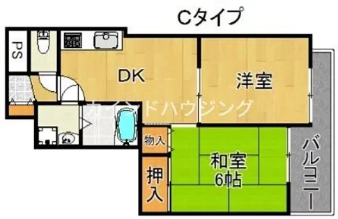 エトワールミサキ【3階】の間取り