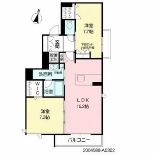 ShaMaison Ritz【3階】の間取り