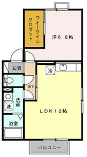 メゾン四季彩【A101号室】の間取り
