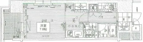 リーガル南堀江【14階】の間取り