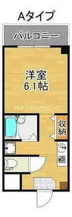 セラ玉出ウェスト【2階】の間取り