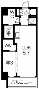 サニーハウス南堀江【2階】の間取り