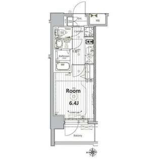 愛知県名古屋市熱田区沢下町【マンション】の間取り