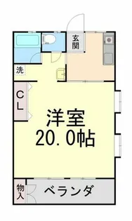 ビバリーヒル【3階】の間取り