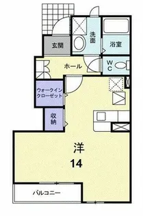 ルピナス【1階】の間取り