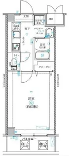 CION NISHIKUJYO【5階】の間取り