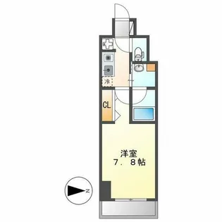 パークアクシス新栄【12階】の間取り