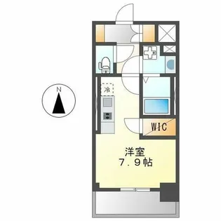デュオフラッツ鶴舞【8階】の間取り