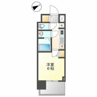 アドバンス名古屋ブランシュ【12階】の間取り