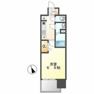 アステリ鶴舞トゥリア【6階】の間取り