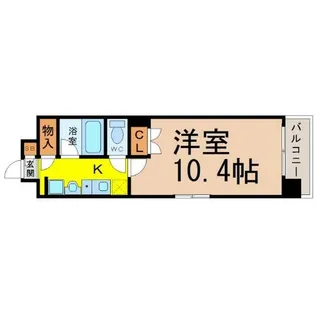 レージュAsano【2階】の間取り