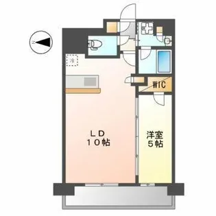 ミュプレ上前津【202号室】の間取り