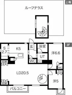 グレイスレジデンス八事【3階】の間取り