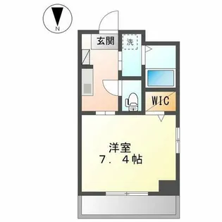 UN ROOM【7階】の間取り