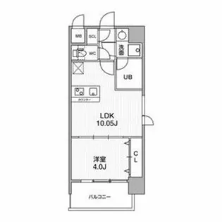 大阪府大阪市鶴見区放出東3丁目【マンション】の間取り