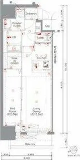 MAXIV名古屋上前津【2階】の間取り