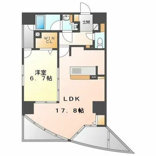 プロシード金山2【14階】の間取り