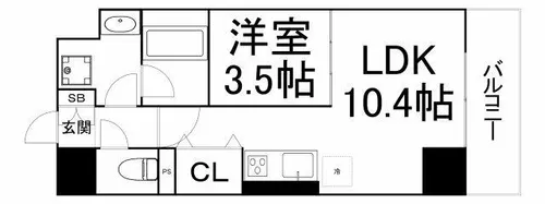 KG ソフィア アベノ播磨町【5階】の間取り