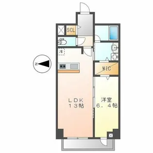 グランルクレ新栄ウエスト【3階】の間取り