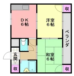 MKハイム【2階】の間取り
