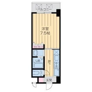 KDXレジデンス難波南【311号室】の間取り
