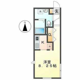 Branche桜山III(ブランシェ桜山III)【5階】の間取り