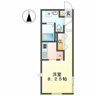 Branche桜山III(ブランシェ桜山III)【4階】の間取り