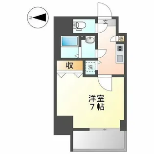 エスプレイス鶴舞ガーデンテラス【11階】の間取り