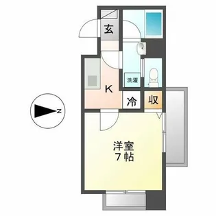 リエス鶴舞EAST TOWER(リエス鶴舞イーストタワー【8階】の間取り